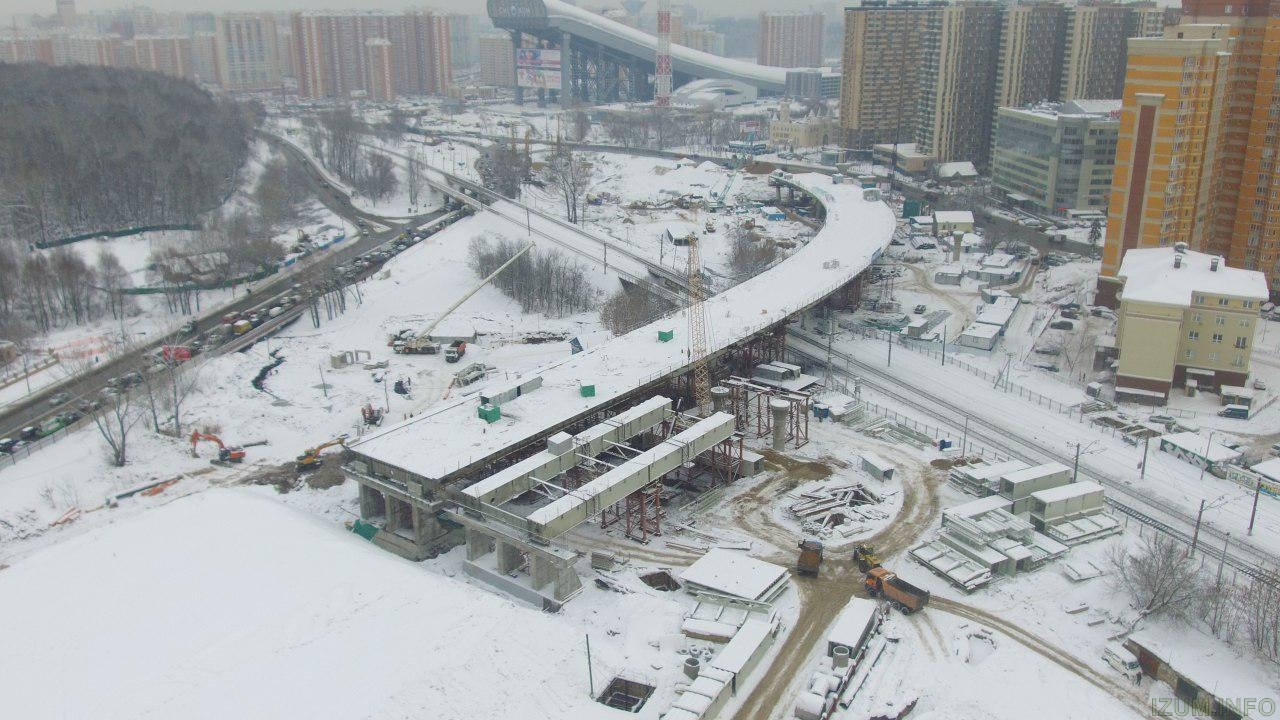 Транспорт красногорск московская область. Новая эстакада в Красногорске. Путепровод в Красногорске. Эстакада в Красногорске Павшино. Путепровод Опалиха Красногорск.